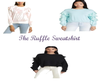 The Ruffle Sweatshirt Trend